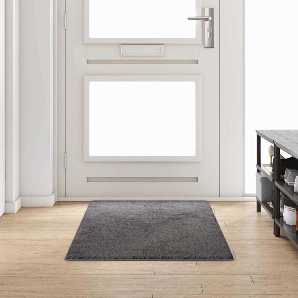 Teppichläufer Grau 50 x 100 cm 100% Polypropylen Tuft