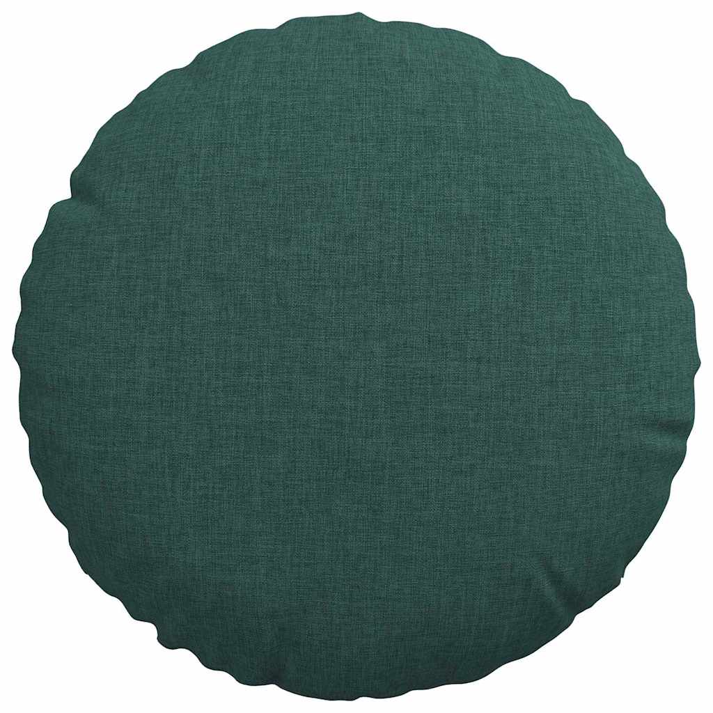 Sitzkissen 2 pcs Hellgrau Ø30 x 13 cm Stoff