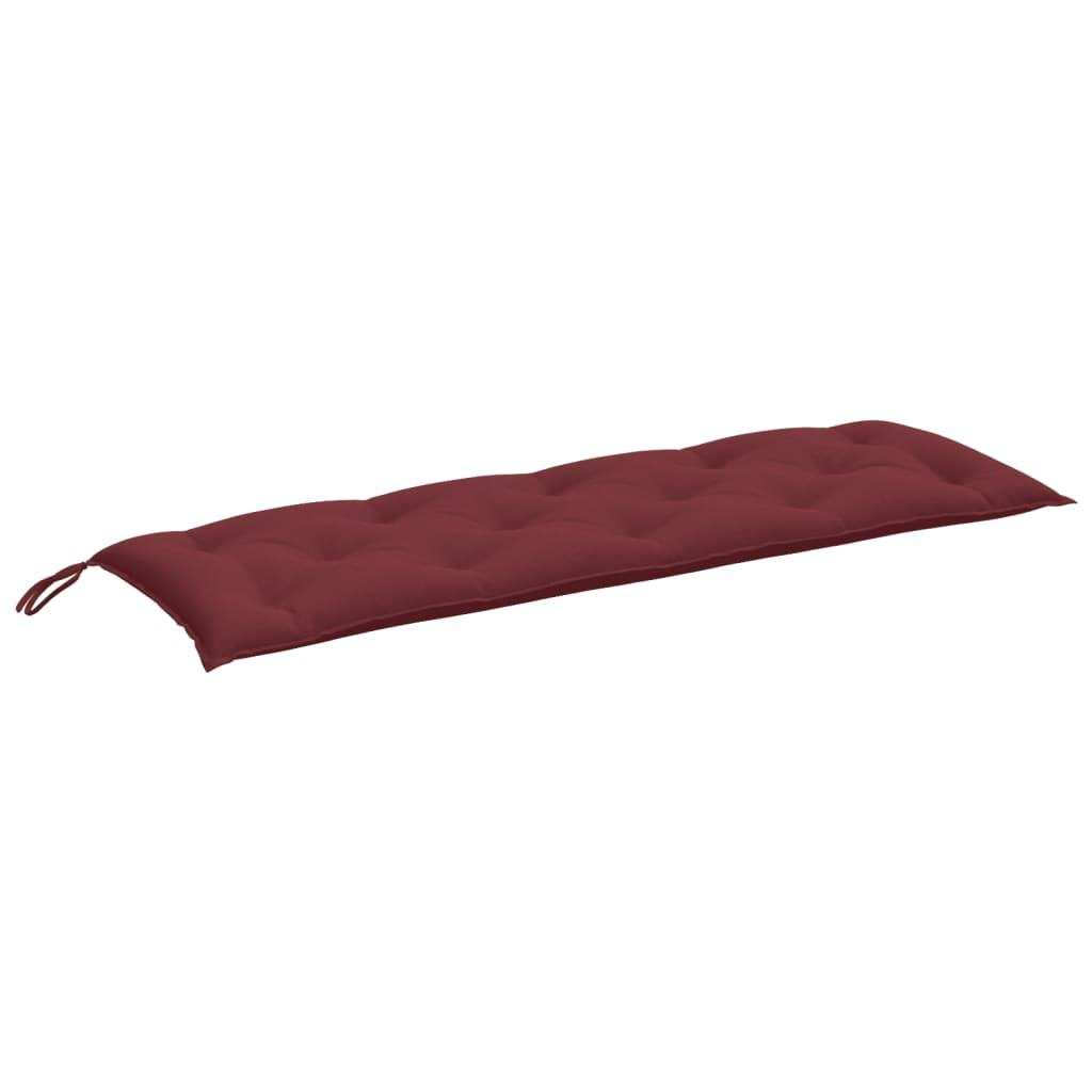 Gartenbank-Auflage Melange Anthrazit 100x50x7 cm Stoff