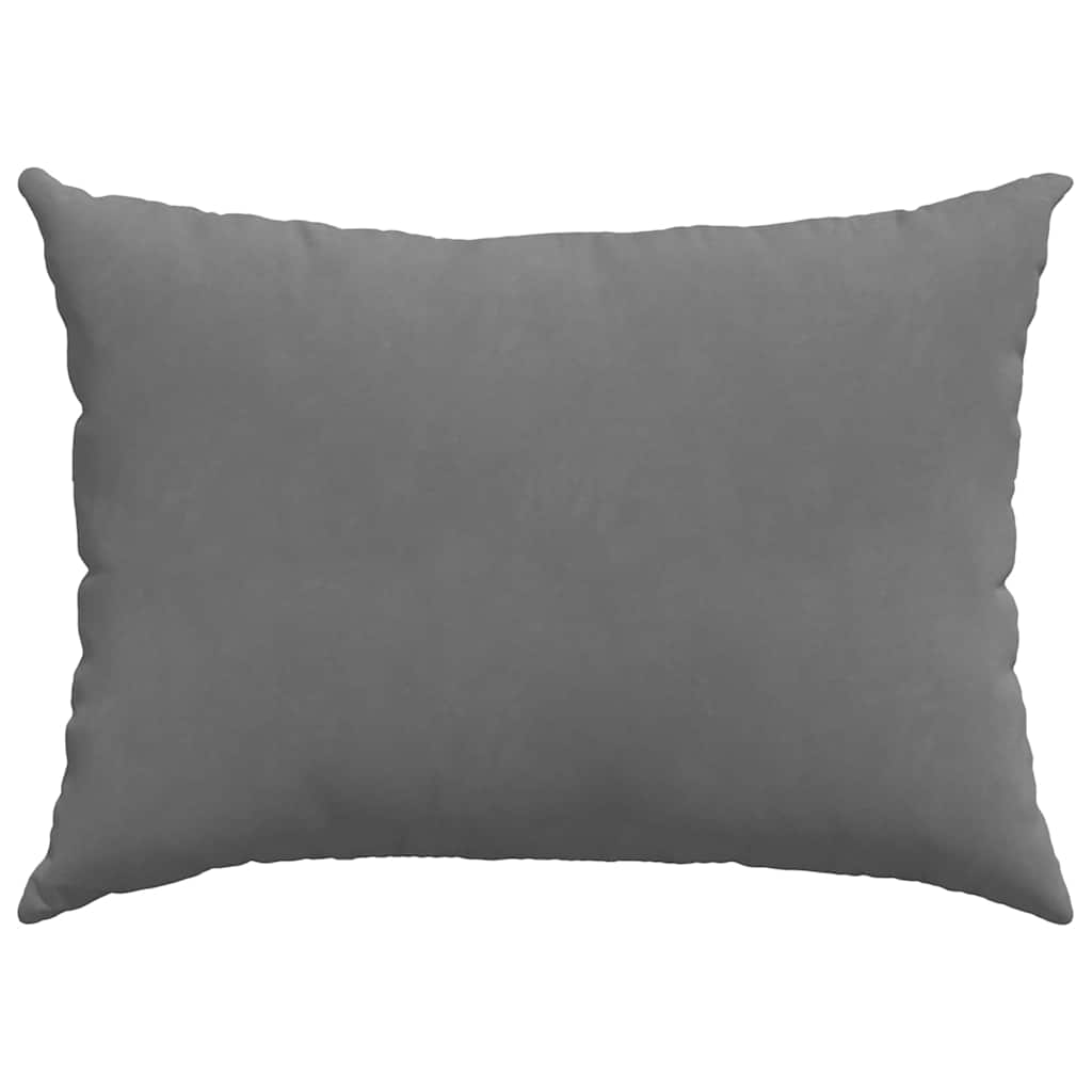 Sofakissen 2 Stück Taupe 50 x 30 cm Stoff