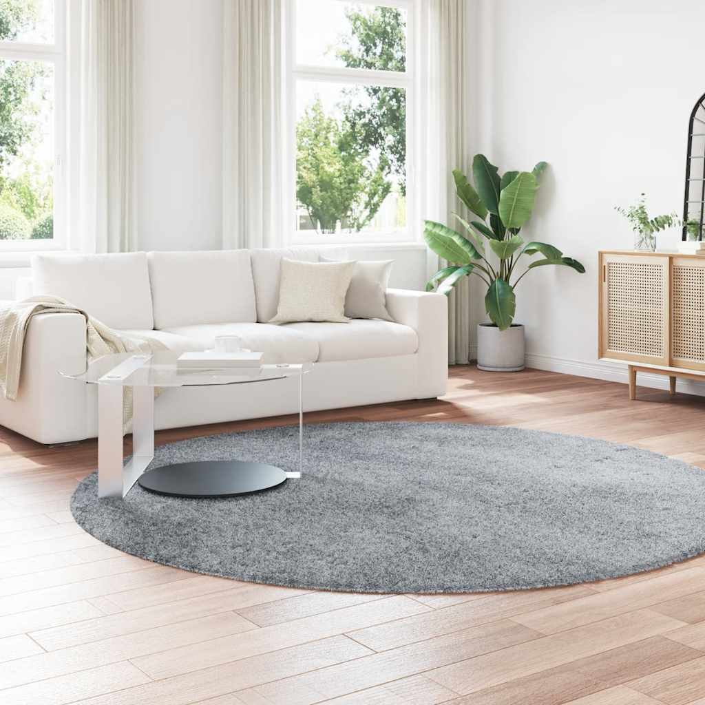Teppich Shaggy Hochflor NAVARRA Beige 60x100 cm Polyester