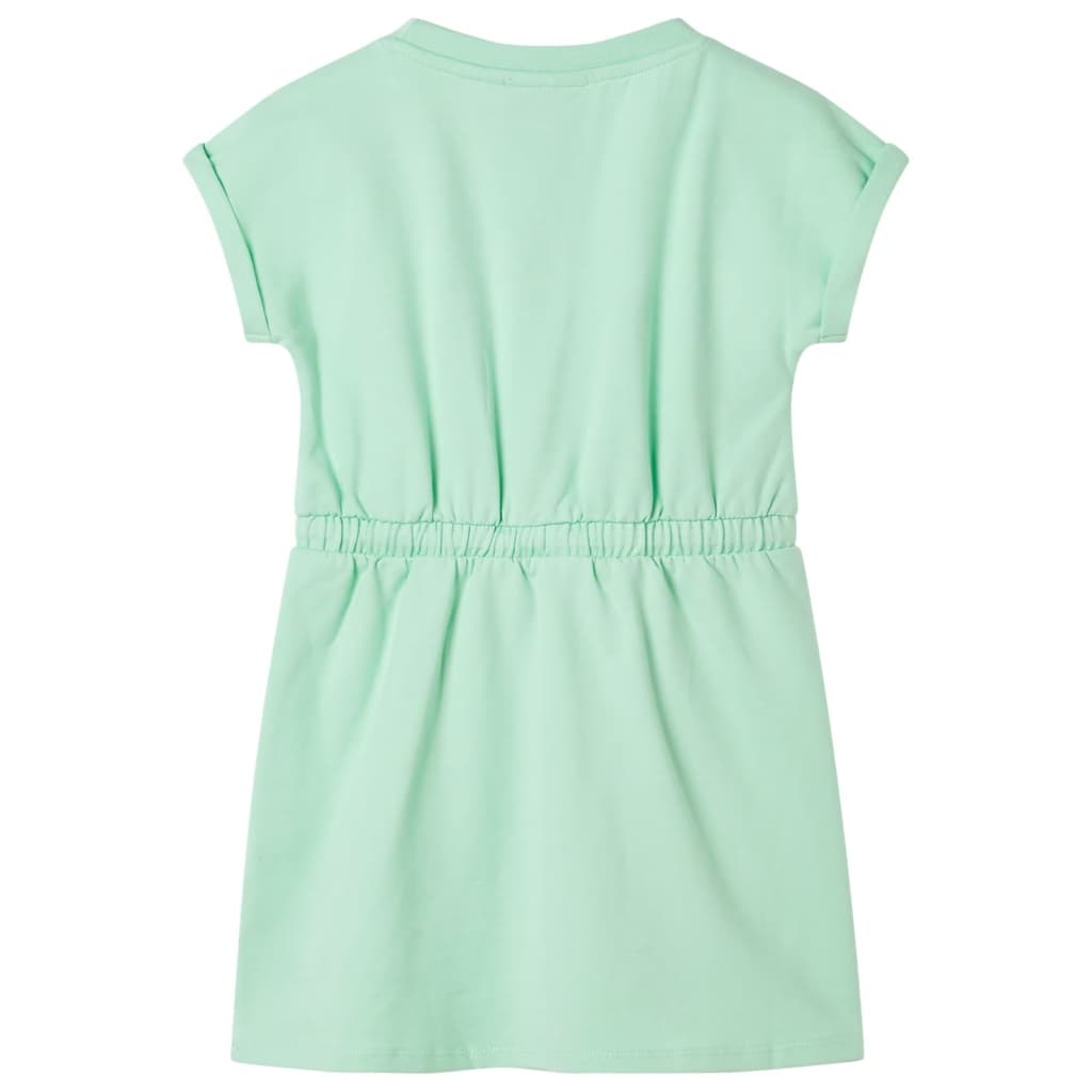 Kinderkleid mit Kordelzug Hellrosa 104