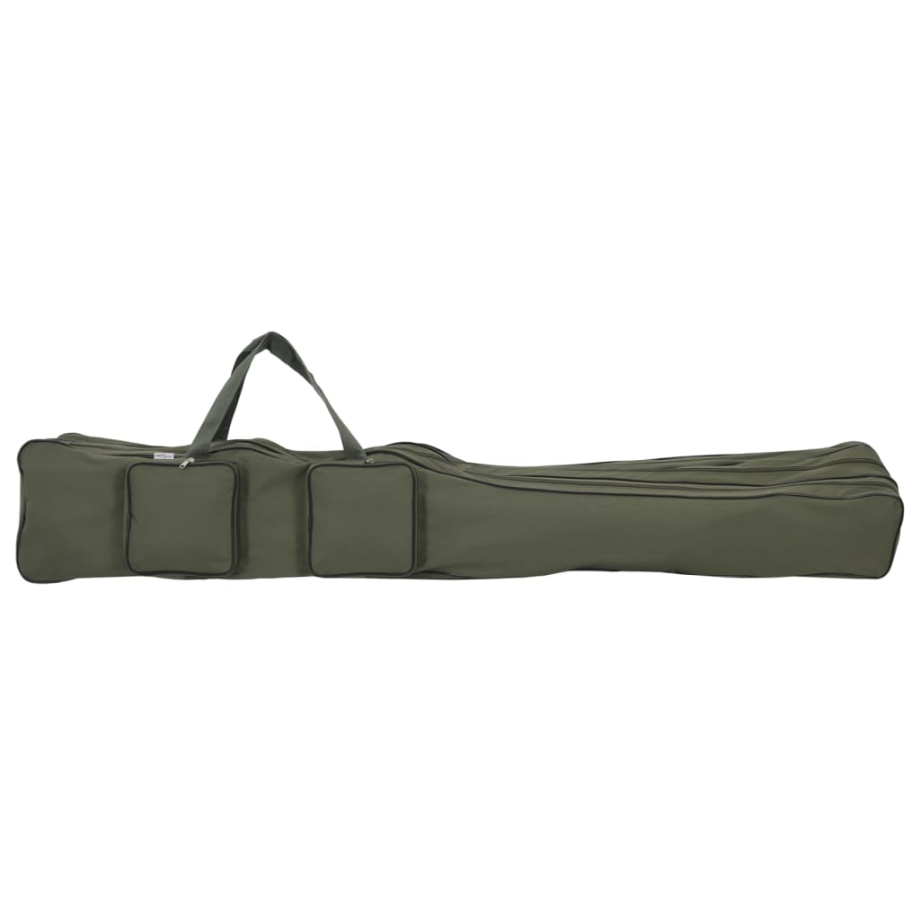 Angelrutentasche Grün Tarnfarben 150 cm Oxford-Gewebe