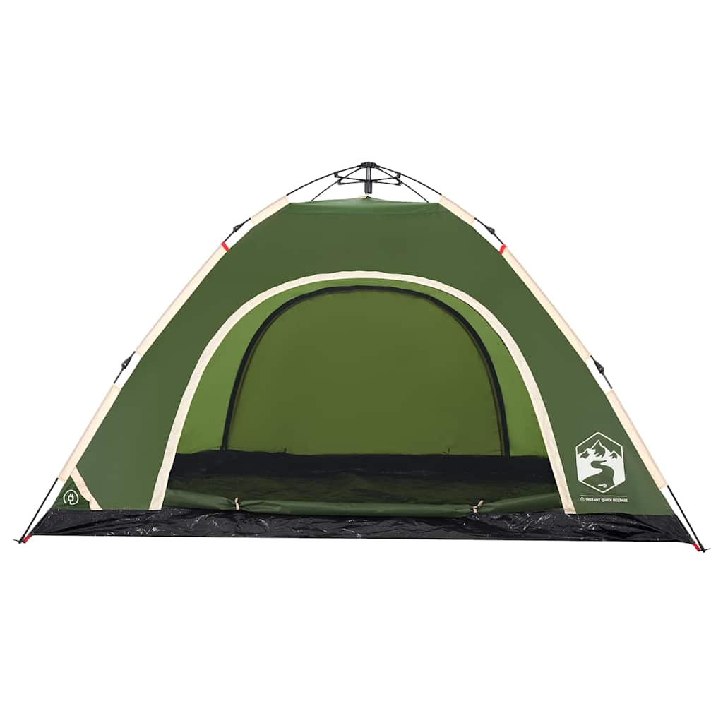 Campingzelt 2 Personen Grün Quick Release