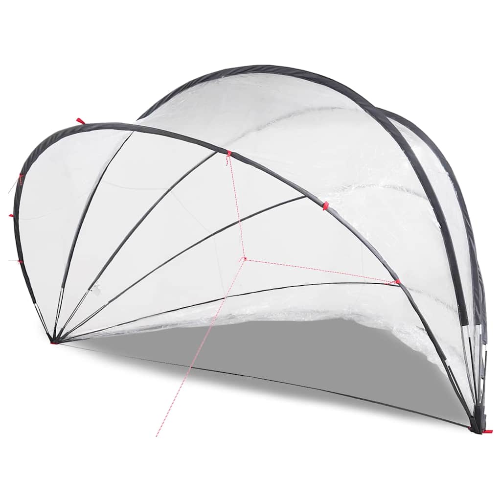 Pool-Dome 336 x 322 x 160 cm 185T Polyester mit PU-Beschichtung