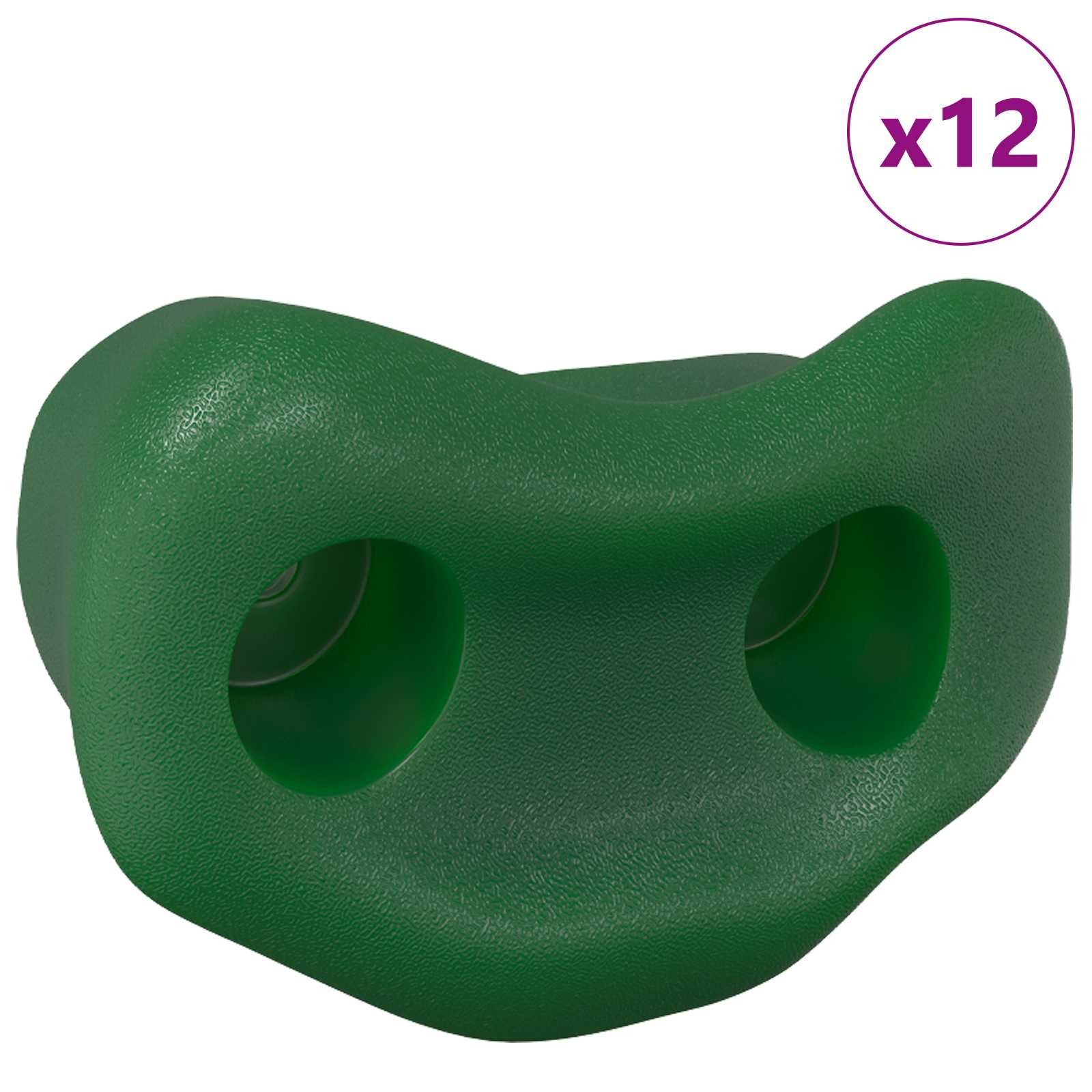 Klettergriff 2 pcs Rot 100 x 67 x 43 mm PP