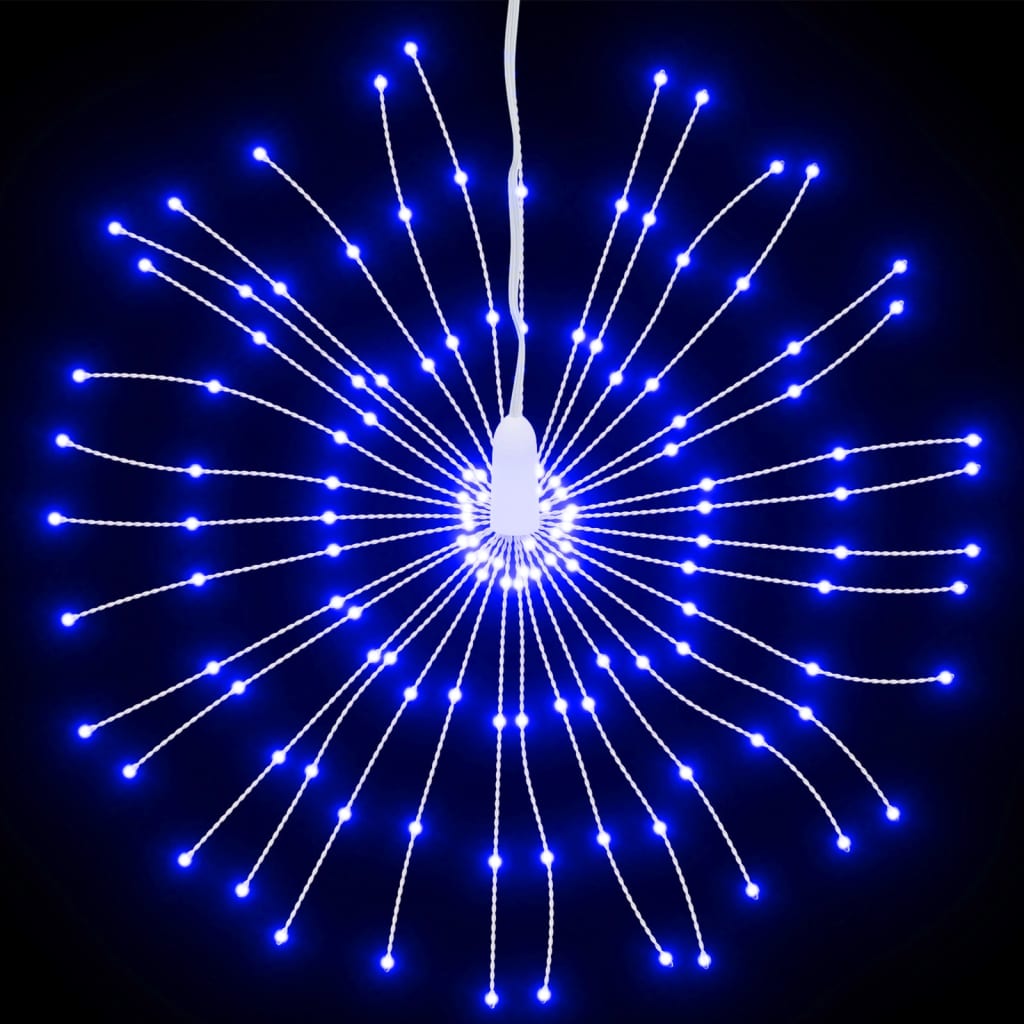 Weihnachtsbeleuchtung Feuerwerk 140 LEDs Warmweiß 17 cm