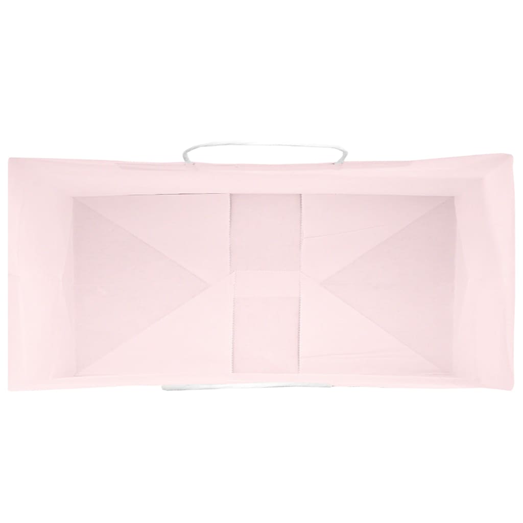 Papiertragetaschen 50 Stk. mit Henkeln Braun 21x11x36 cm