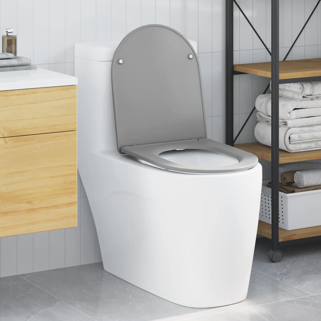 Toilettensitz Anthrazit 47 x 36 x 3,4 cm Duroplast