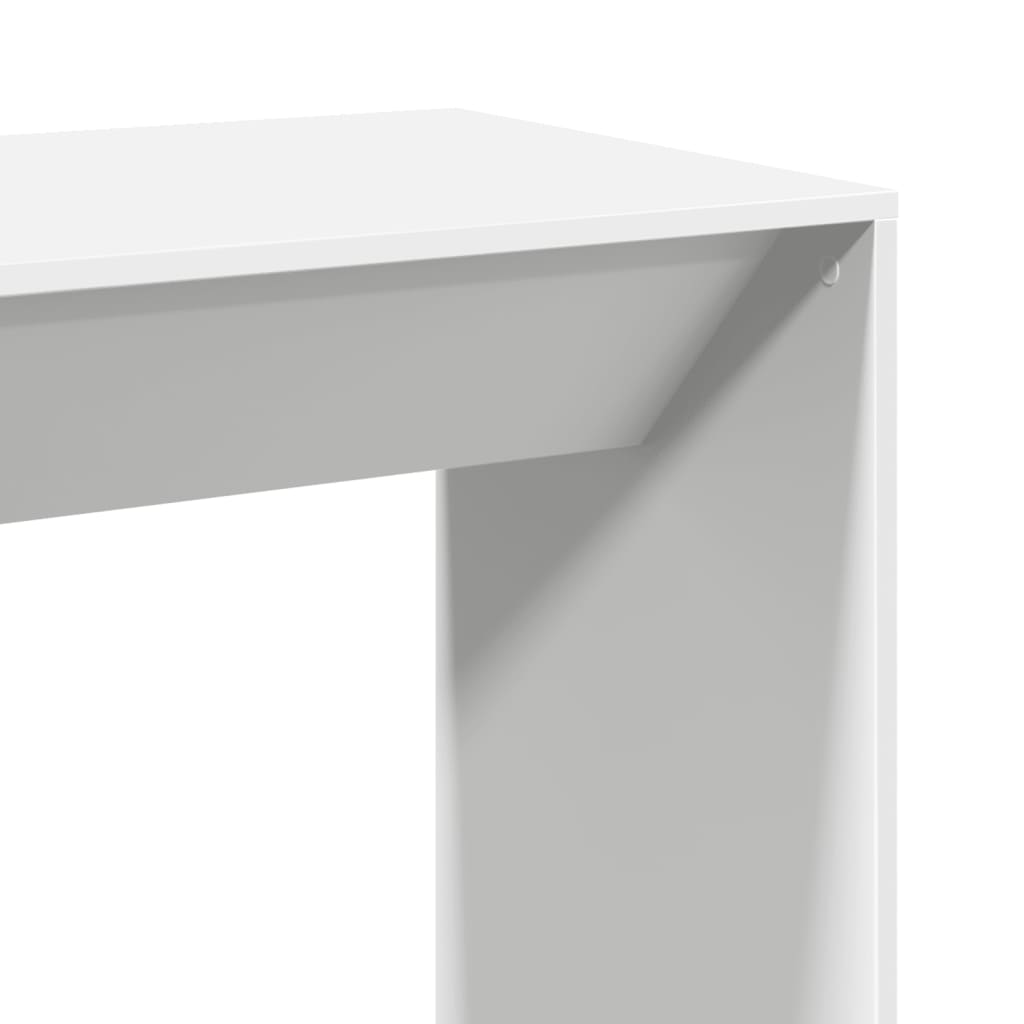 Bartisch Schwarz Eichen-Optik 102 x 50 x 103,5 cm Holzwerkstoff