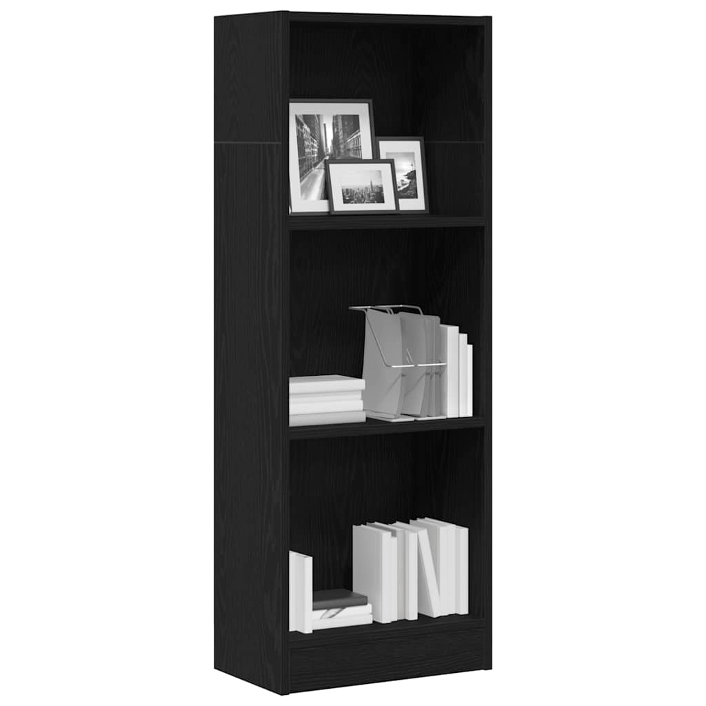Bücherregal Weiß 40x24x75 cm Holzwerkstoff