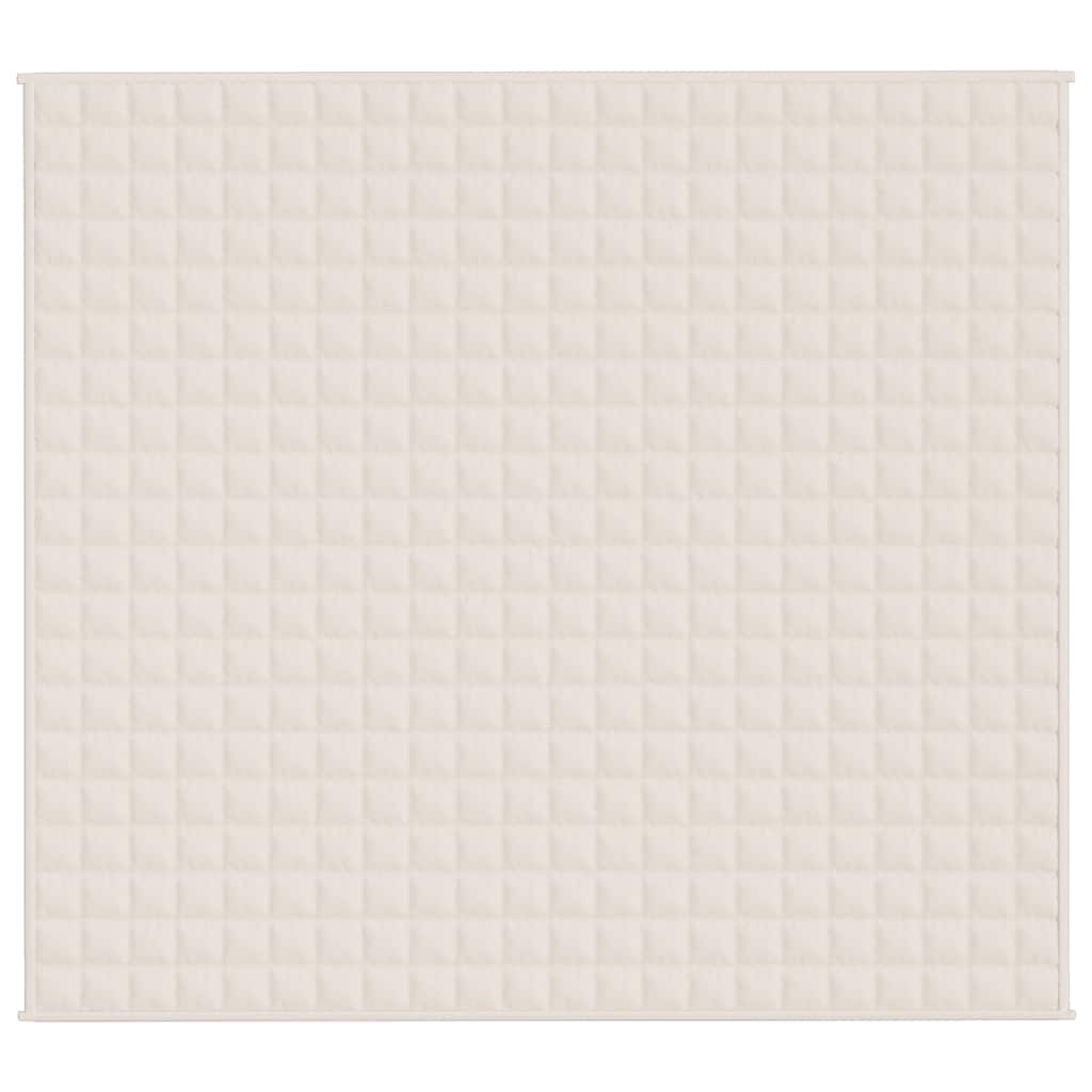 Gewichtsdecke Grau 122x183 cm 5 kg Stoff