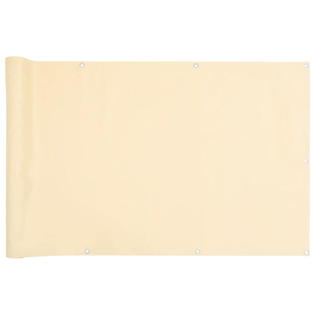 Balkon-Sichtschutz Anthrazit 300x75 cm PVC