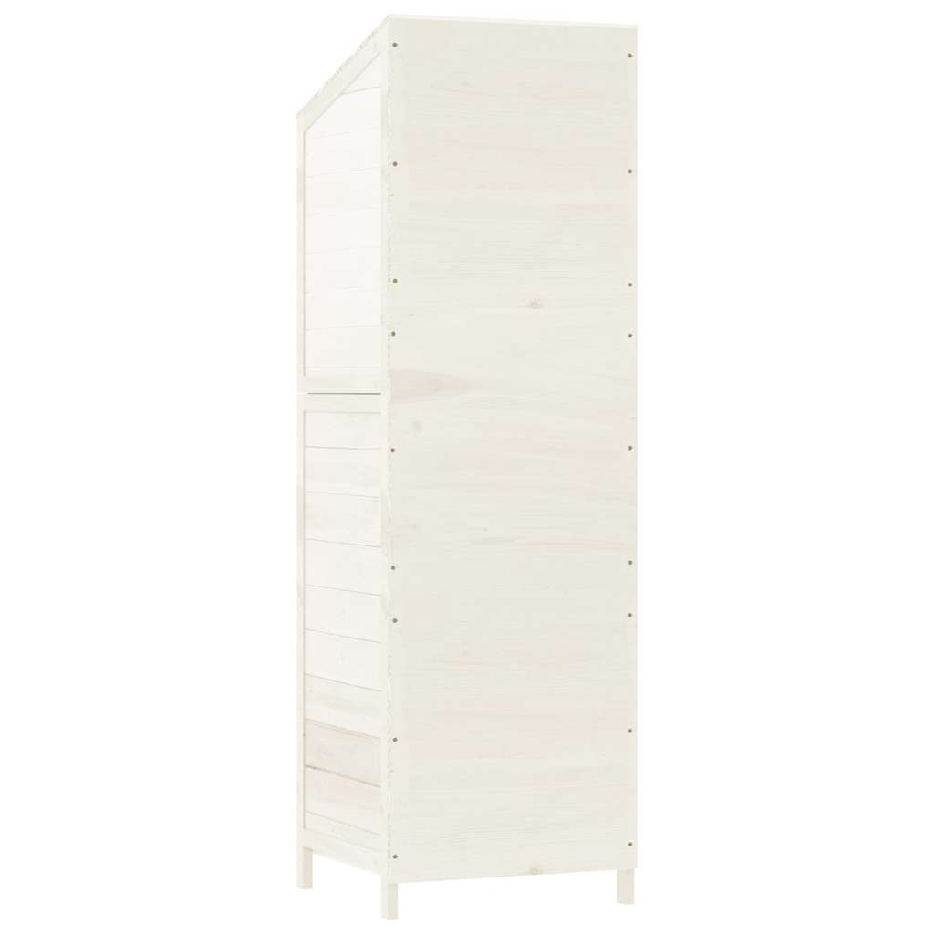 Geräteschuppen 55x52x174,5 cm Massivholz Tanne