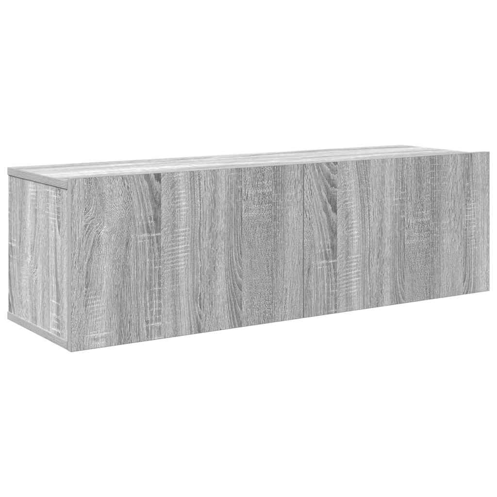 4-tlg. TV-Schrank-Set Weiß Holzwerkstoff