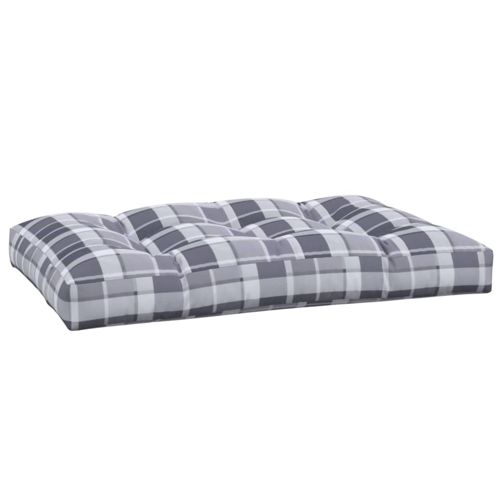 Palettenkissen Anthrazit 50x50x12 cm Stoff