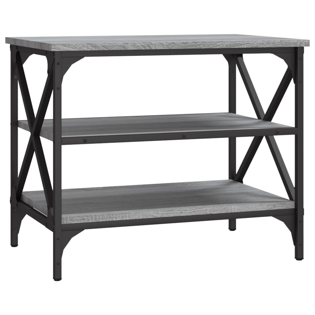 Beistelltisch Schwarz 40x42x50 cm Holzwerkstoff