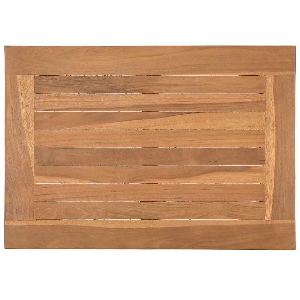 Couchtisch Braun 45 x 45 x 36 cm Massivholz Teak