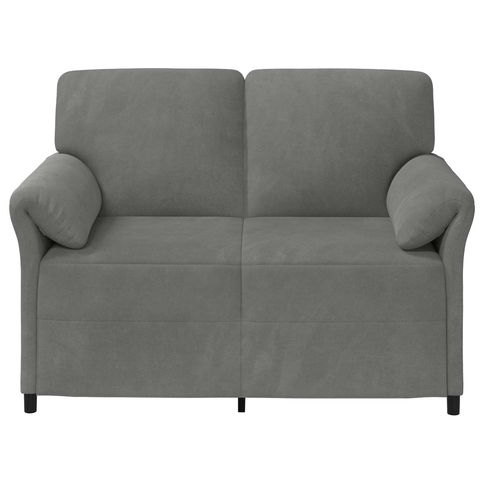 1-Sitzer Sofa Hellgrau 88 x 83 x 95 cm Samt