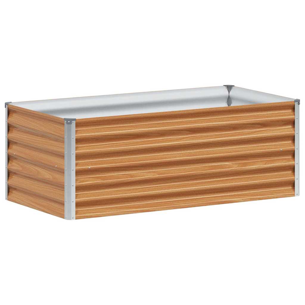 Garten-Hochbeet 100 x 50 x 36 cm Cortenstahl