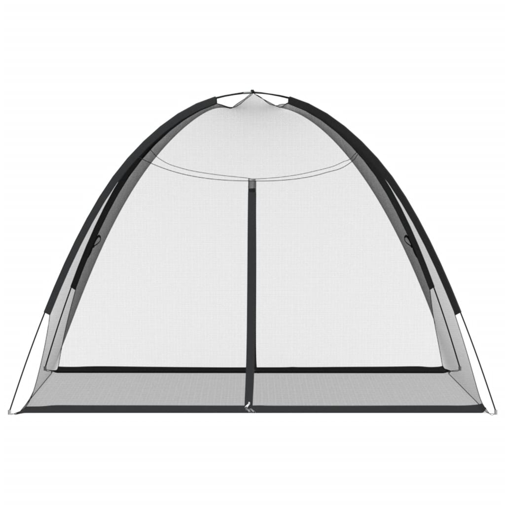 Moskito-Netzzelt Mongolisch 220 Schwarz 200x120x130 cm