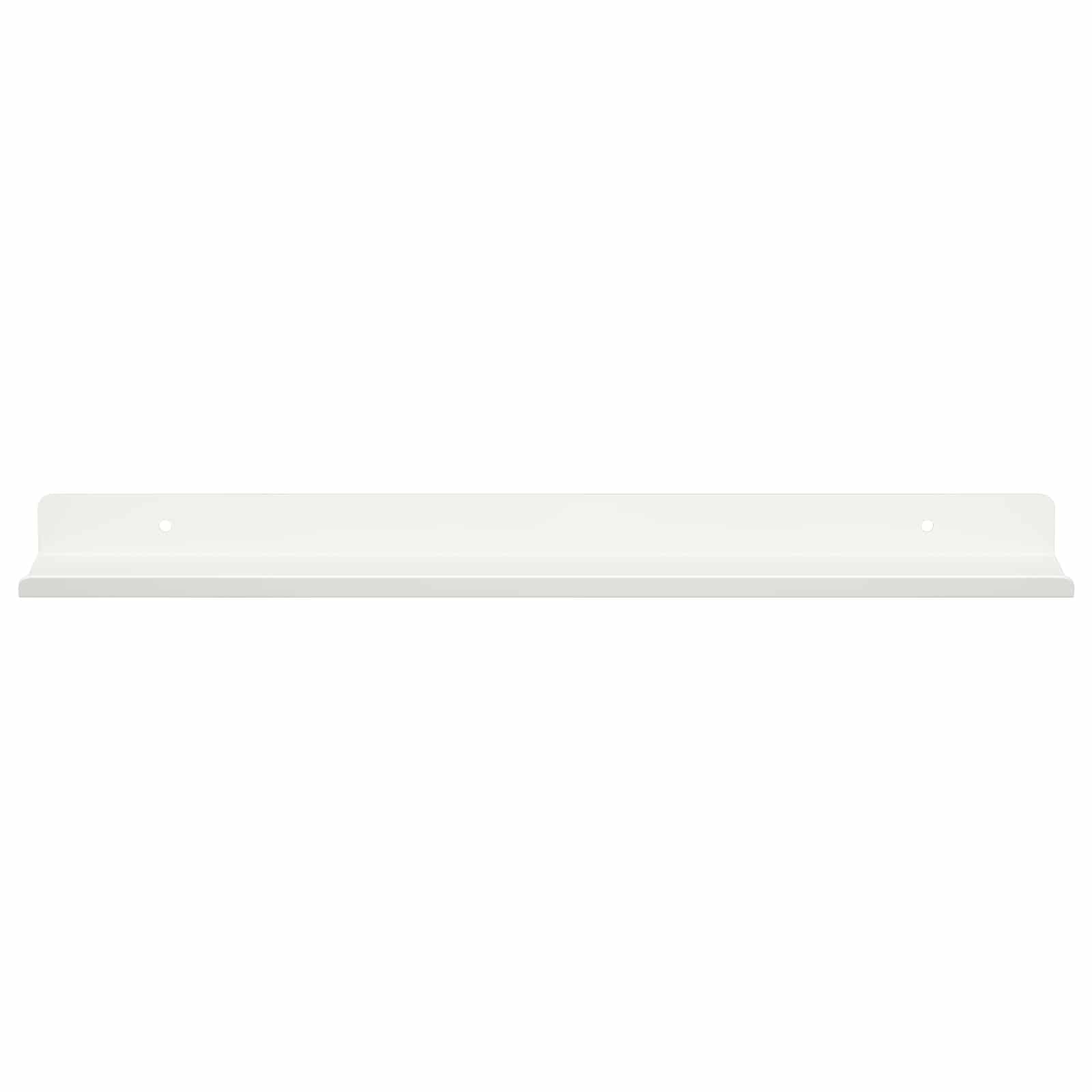 Schwebendes Regal 3 pcs Schwarz 40 x 9 x 2,5 cm Stahl