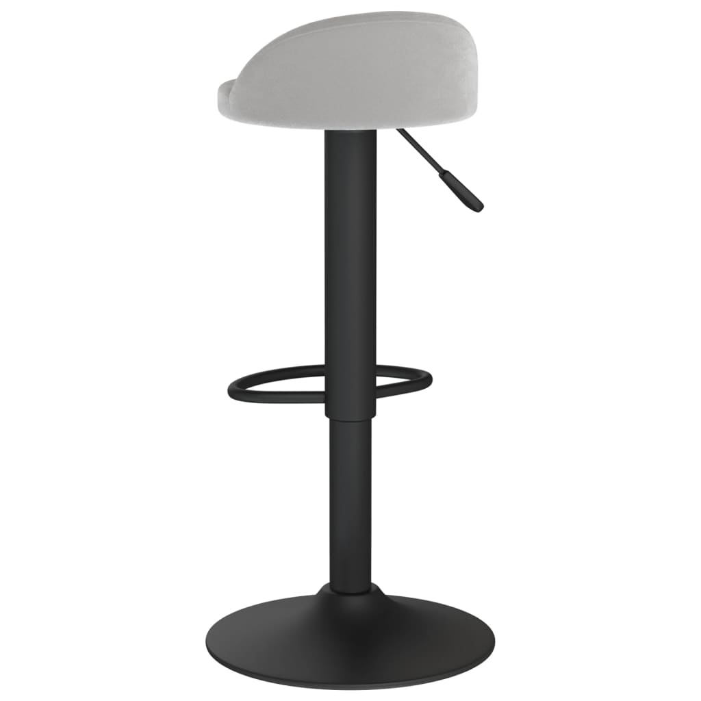 Barhocker Dunkelgrün Samt