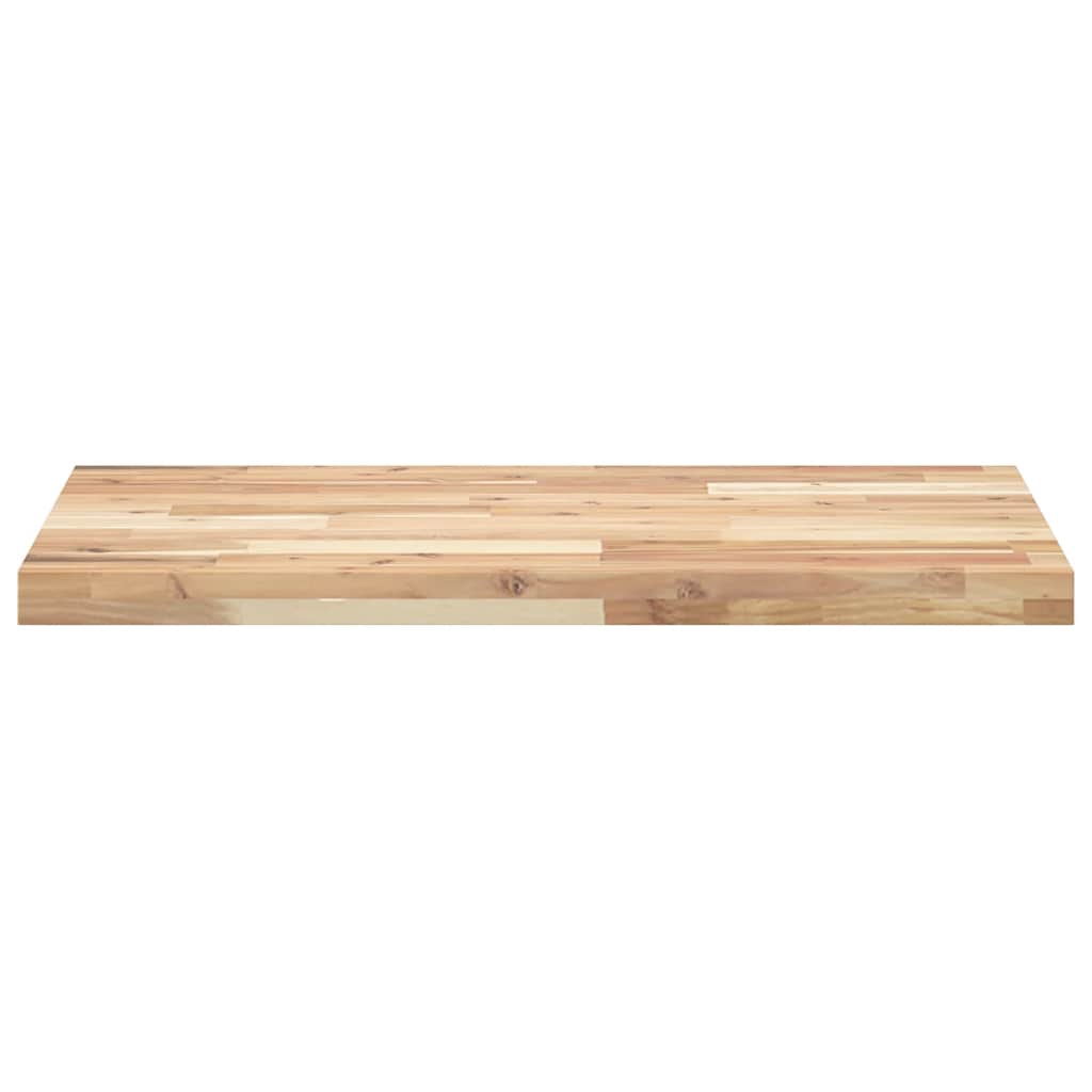 Schreibtischplatte Unbehandelt 60x50x2 cm Massivholz Akazie