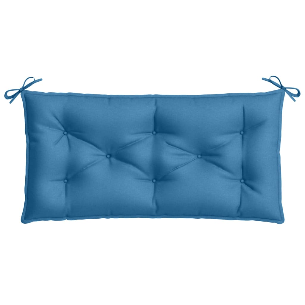 Gartenbank-Auflage Melange Anthrazit 100x50x7 cm Stoff