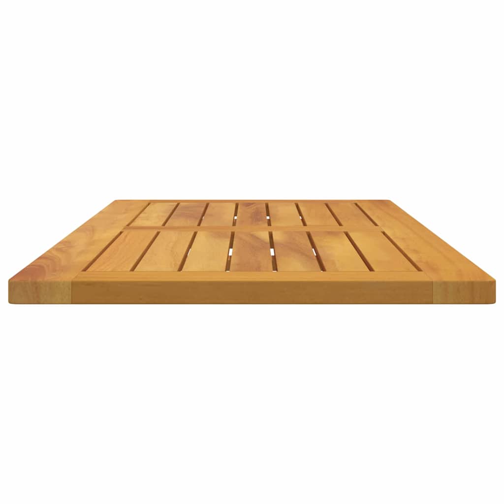 Tischplatte Öl-Natur 80 x 40 x 2 cm Massivholz Akazie