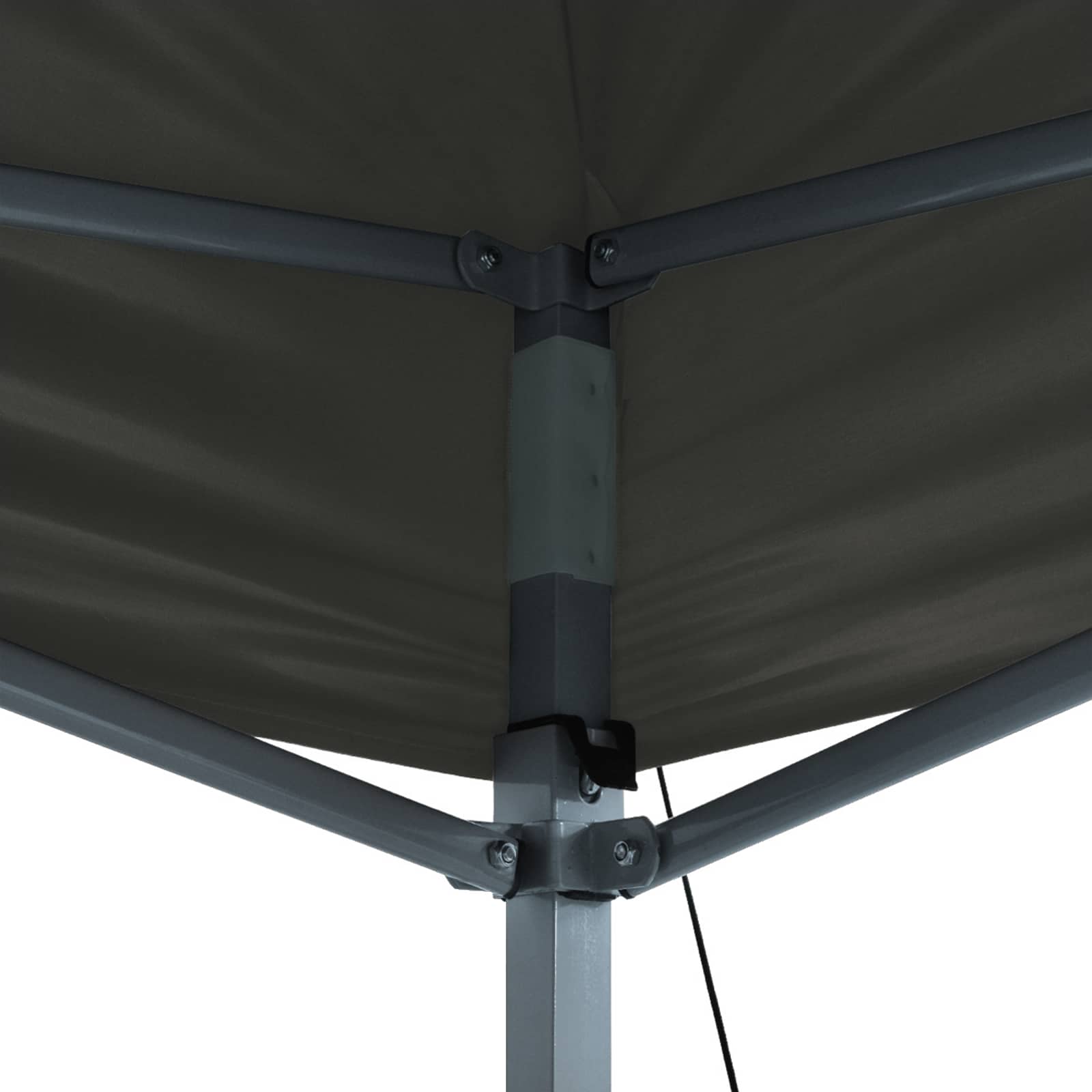 Partyzelt Faltbar Pop-Up Beige 410x279x315 cm