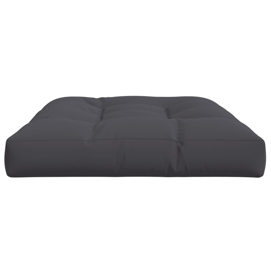 Palettenkissen Anthrazit 50x50x12 cm Stoff