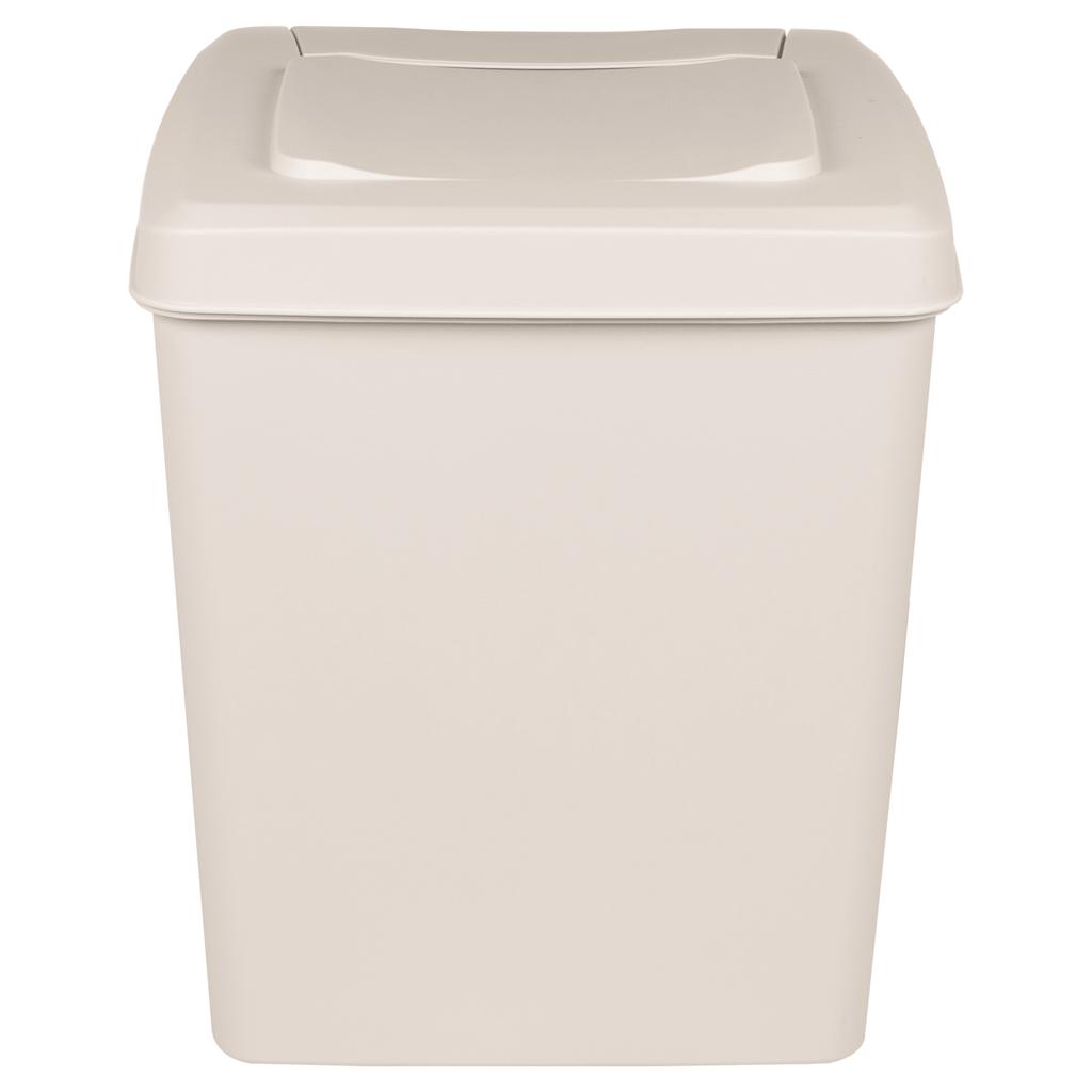 Stapelbare Mülleimer 3 Stk. Grau 75 L Polypropylen