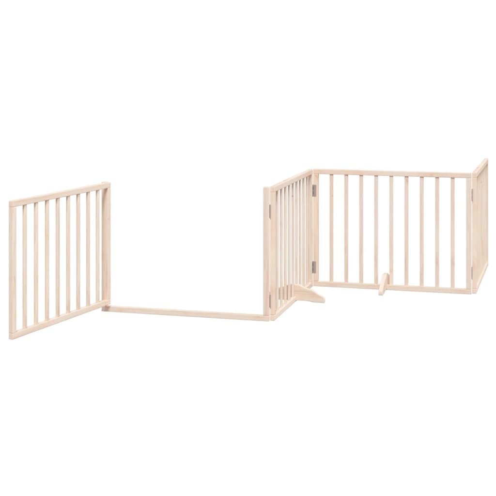 Hundegitter Faltbar 3 Paneele 150 cm Pappelholz