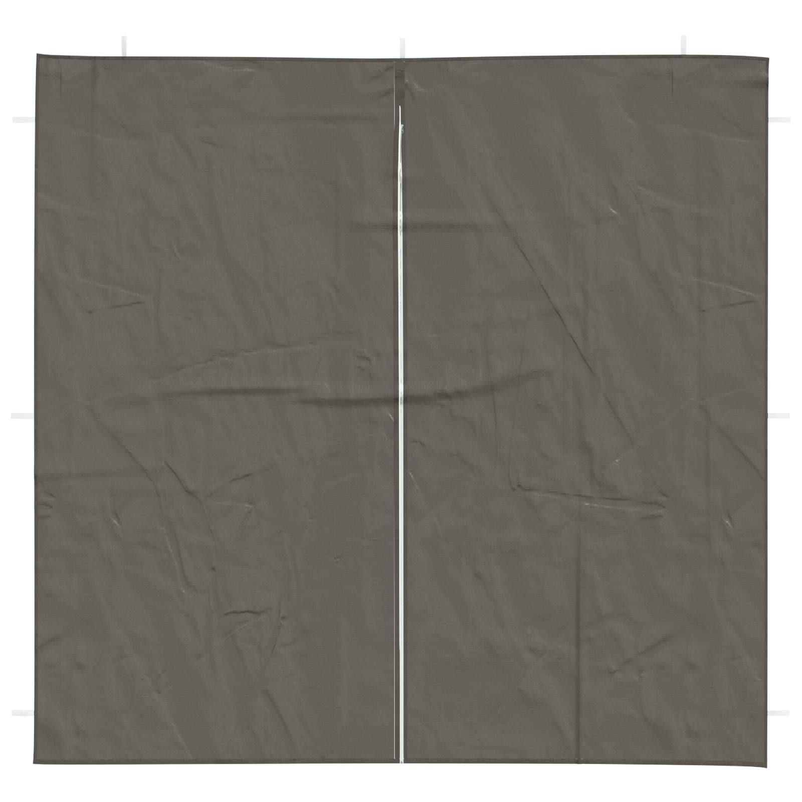 Party Zelt Seitenteil 2 pcs Rot 300 x 195 cm PE und Stahl