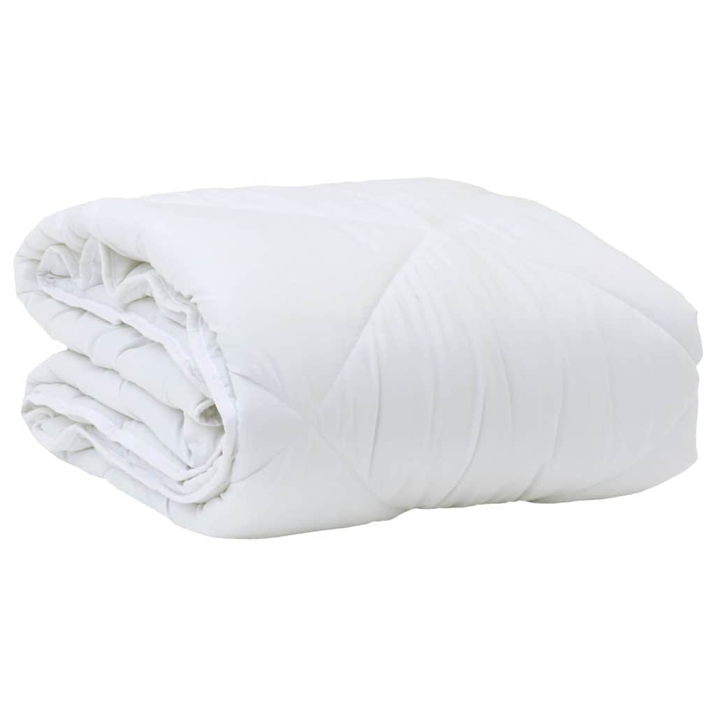 Sommerdecke Weiß 202 x 136 x 3 cm Polyester