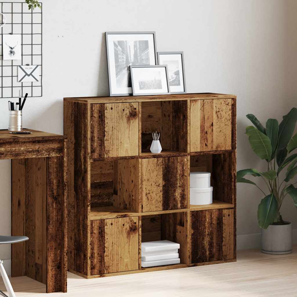 Bücherregal Weiß 90x30x90 cm Holzwerkstoff