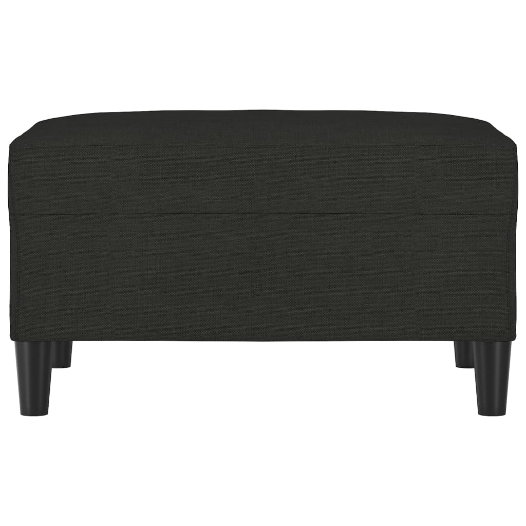 Fußhocker Hellgrau 60x50x41 cm Stoff