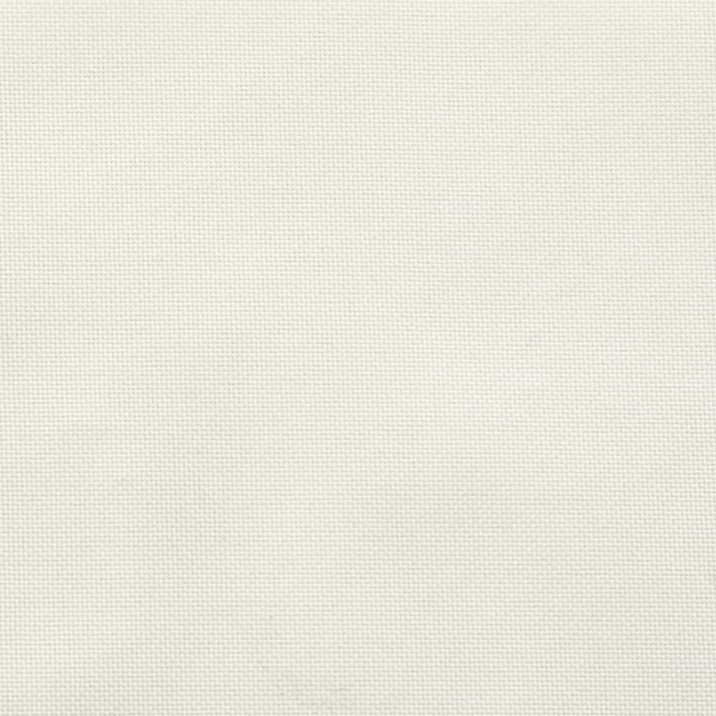 Hochlehner-Auflagen 2 Stk. Melange Anthrazit 120x50x7cm Stoff