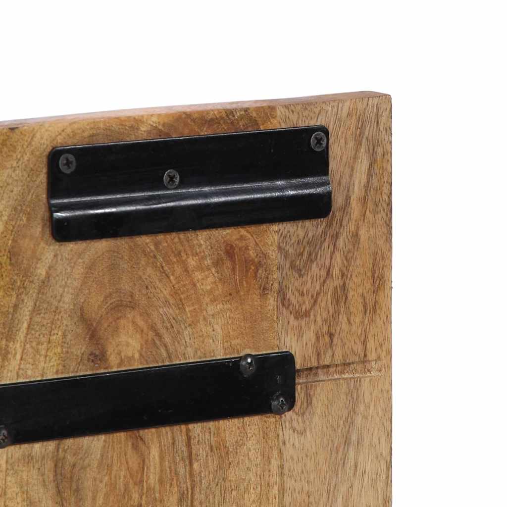 Kopfteil Mehrfarbig 160 cm Massivholz Altholz