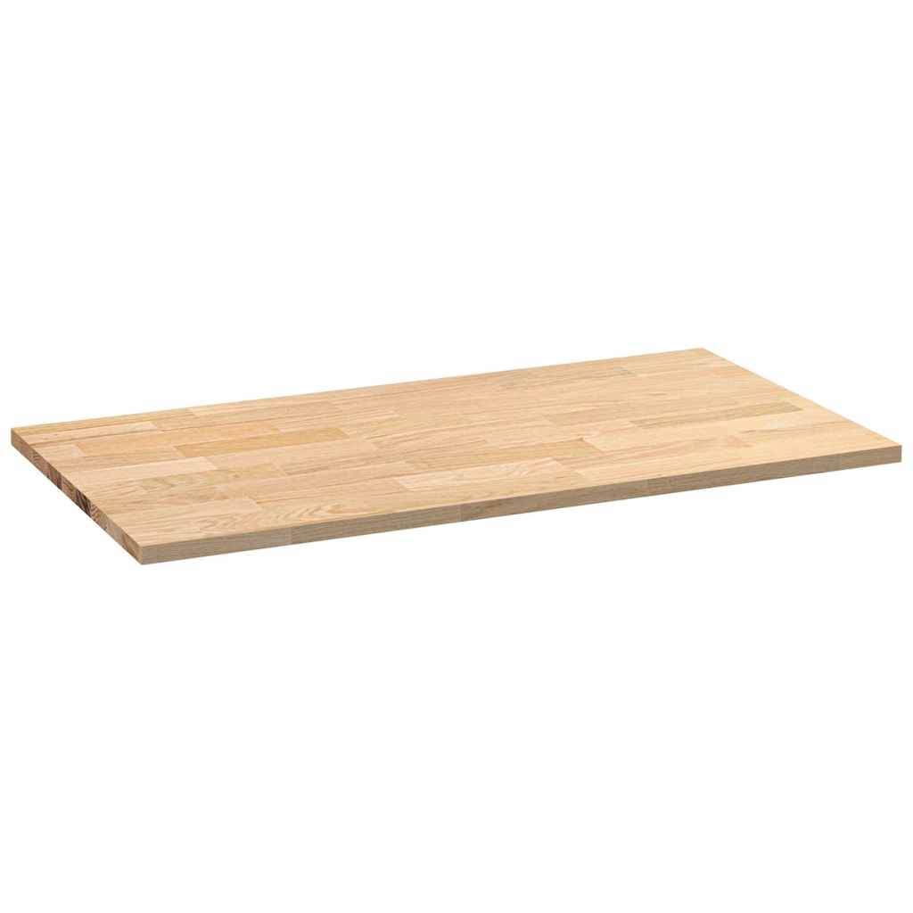 Küchenarbeitsplatte 40x63,5x2,7 cm Massivholz Eiche Rechteckig