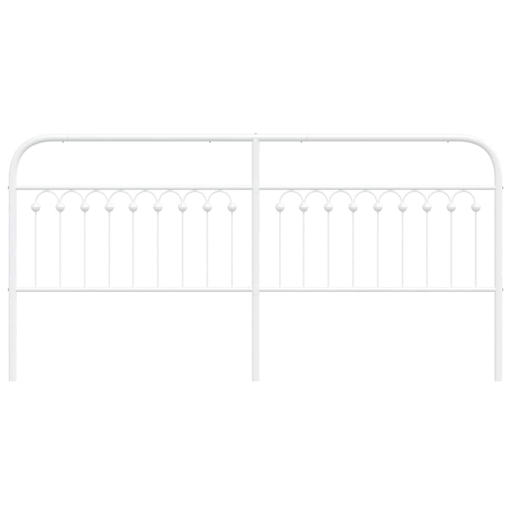 Ersatz-Kopfteil Metall Schwarz 75 cm