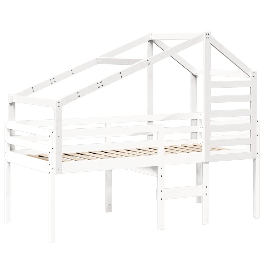 Dach für Kinderbett 198x87x113 cm Massivholz Kiefer