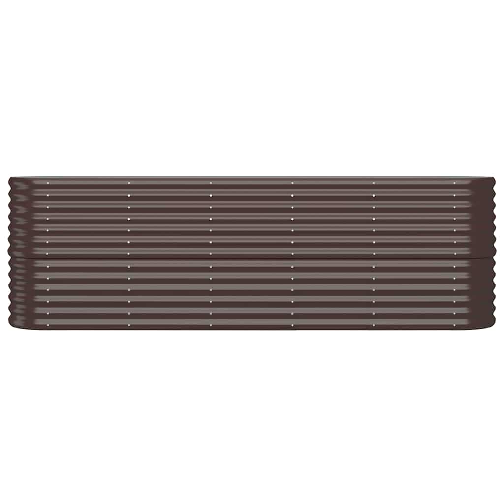 Hochbeet Verzinkter Stahl 114x40x36 cm Grün