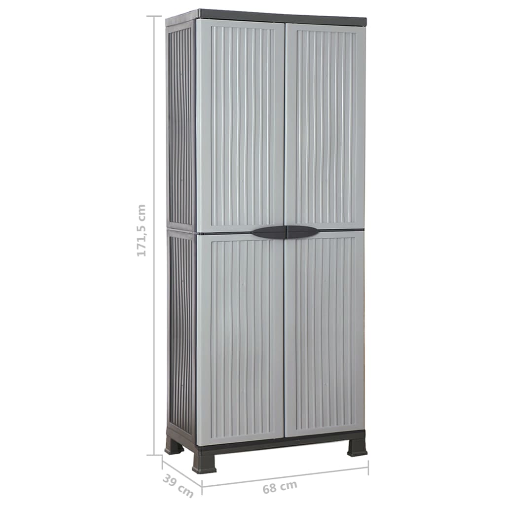 Kunststoffschrank 68x39x92 cm