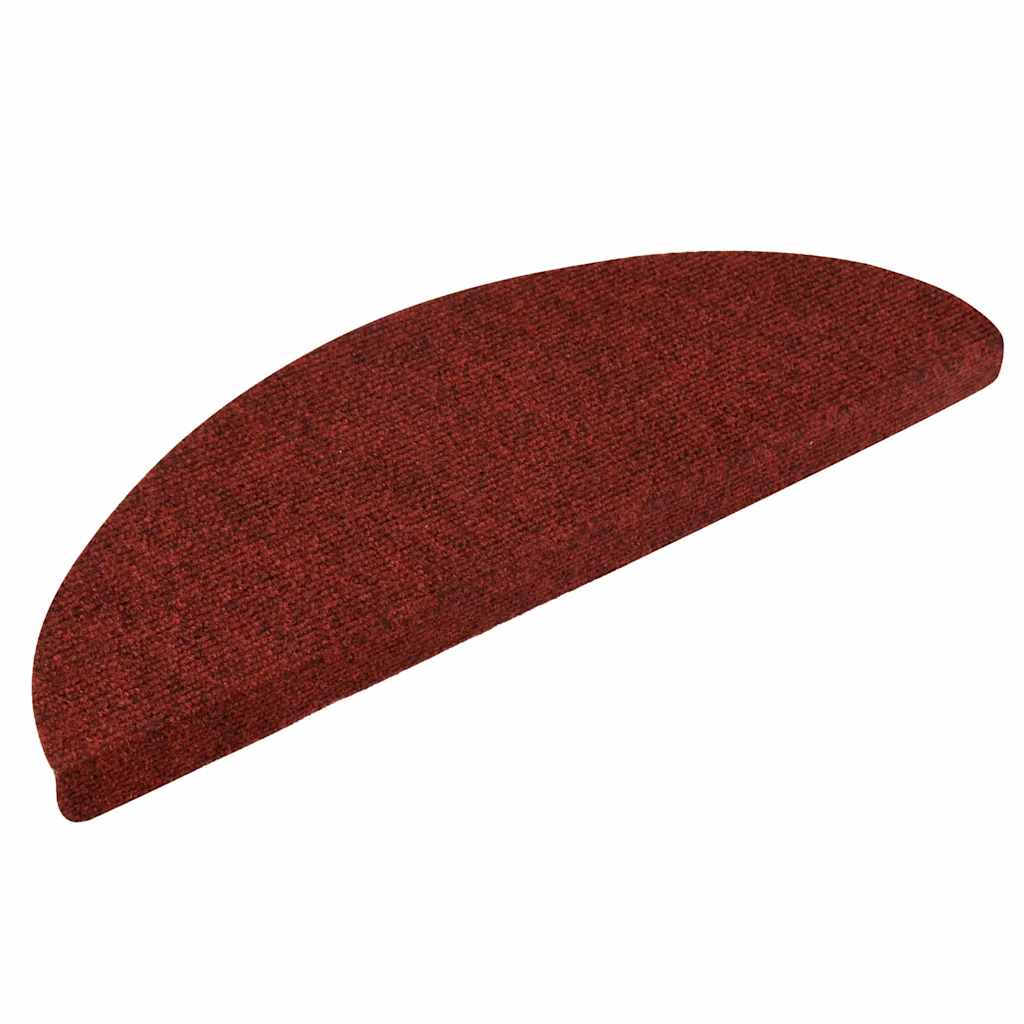 Stufenmatten Selbstklebend 15 Stk. 56x17x3 cm Hellbraun Halbrund