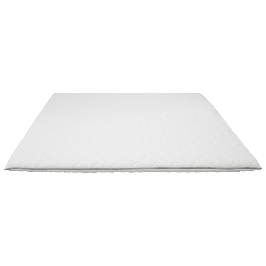 Matratzenauflage 80 x 200 cm viskoelastischer Memory-Schaum 6cm