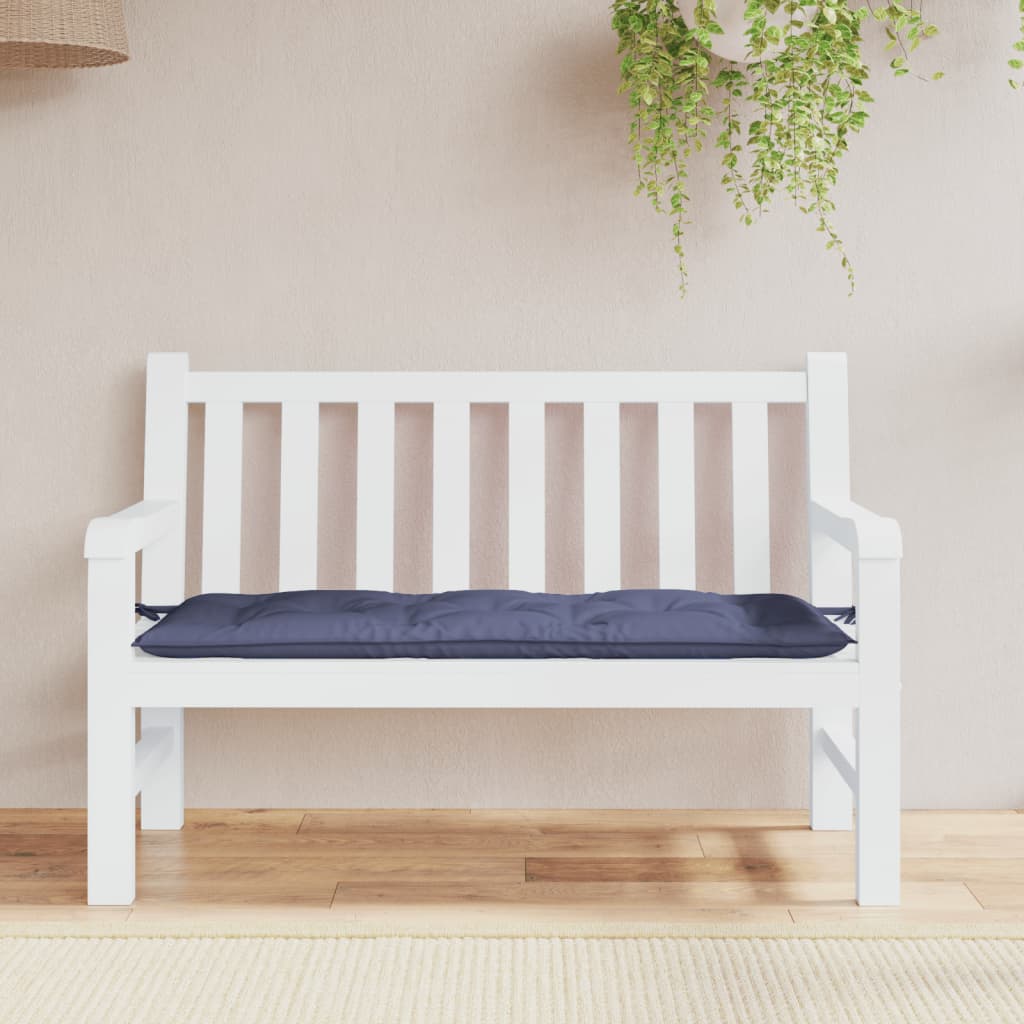 Gartenbank-Auflage Anthrazit 100x50x7 cm Oxford-Gewebe