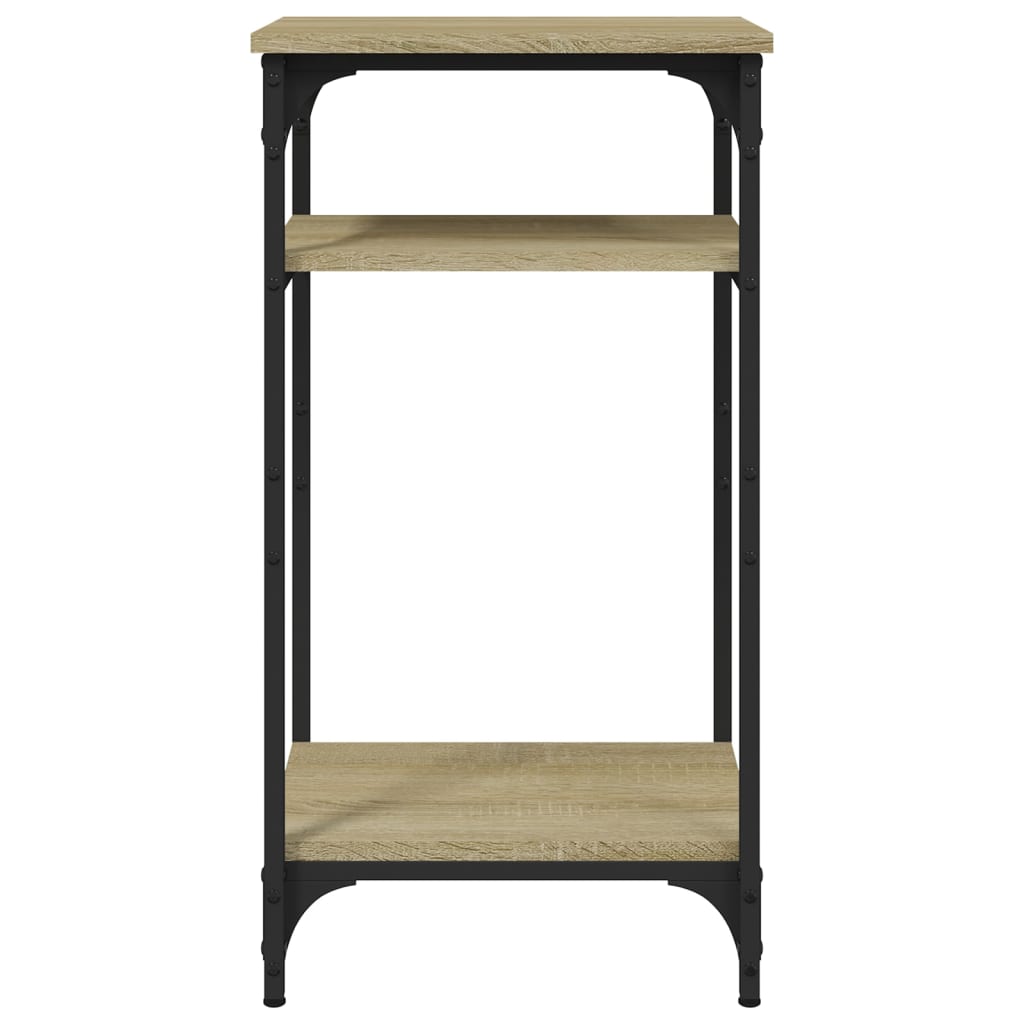 Beistelltisch Schwarz 40x30x75 cm Holzwerkstoff