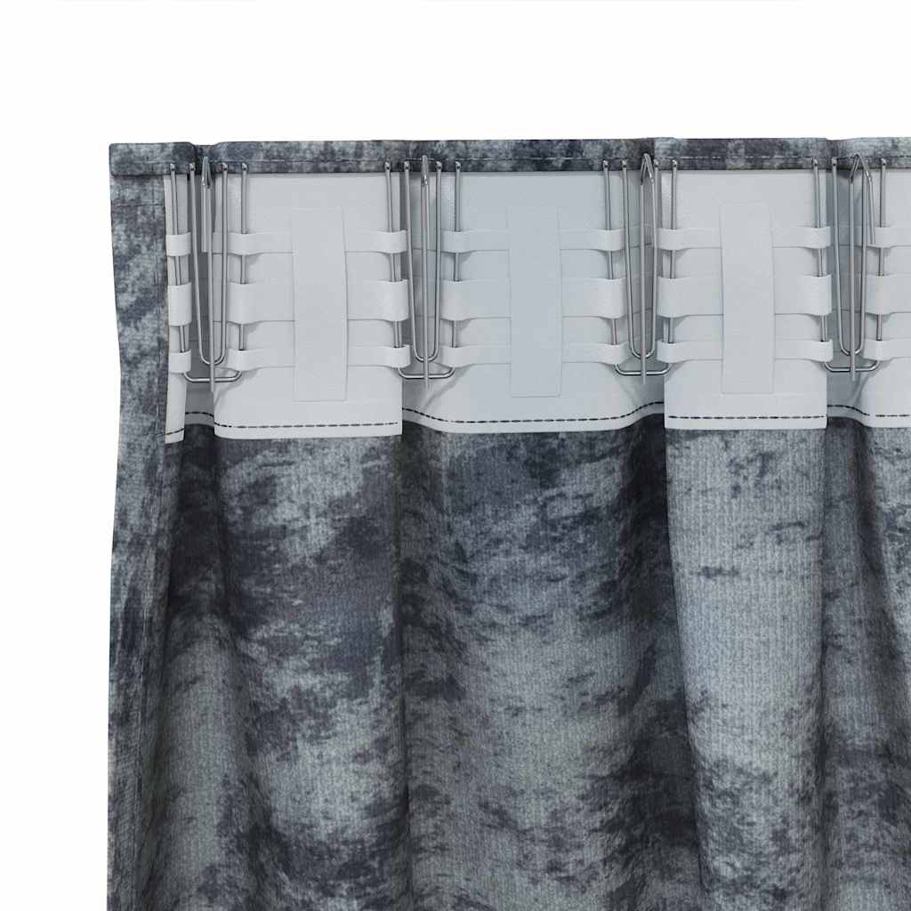 Samtvorhänge mit Vorhängen 2 pcs Weinrot 140 x 140 cm Samt
